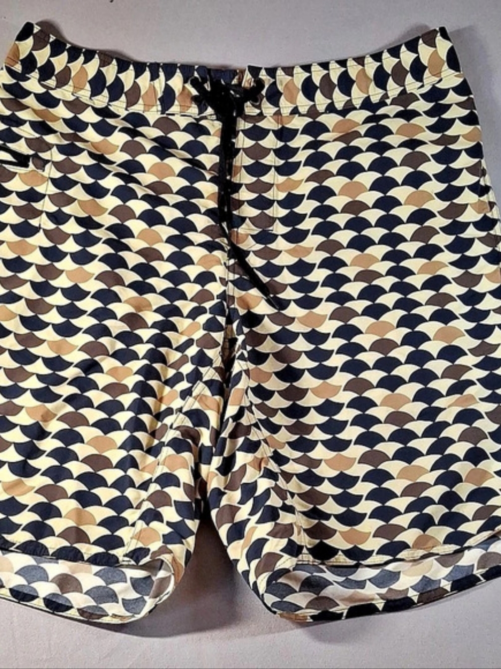 Patagonia Wavefarer Board Shorts Men's Blue & Brown Waist 34